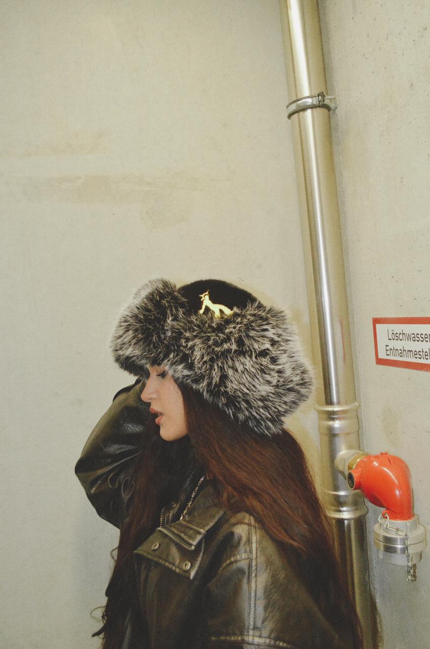 Masq Ushanka and pin.
