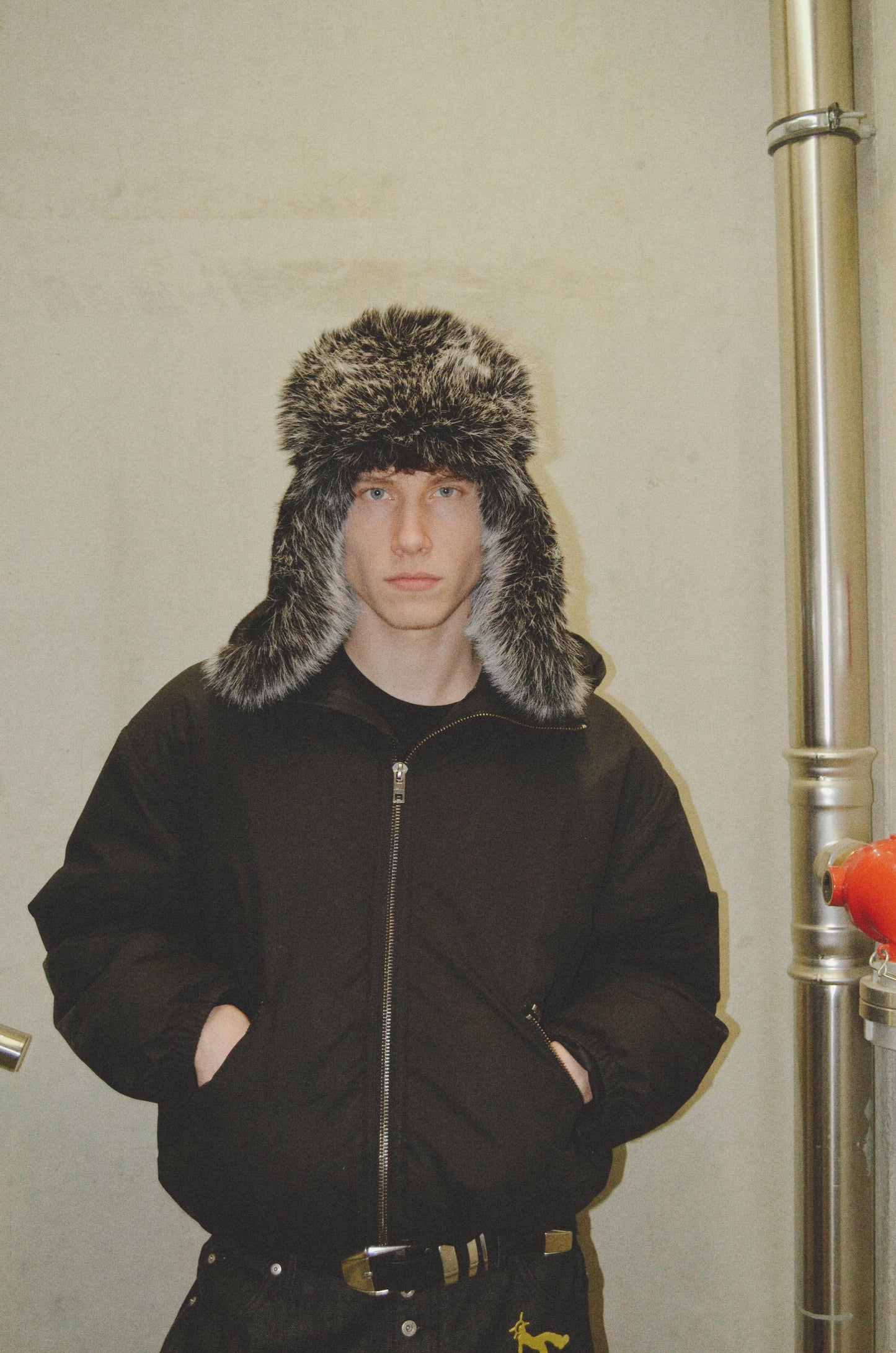 Masq Ushanka and pin.