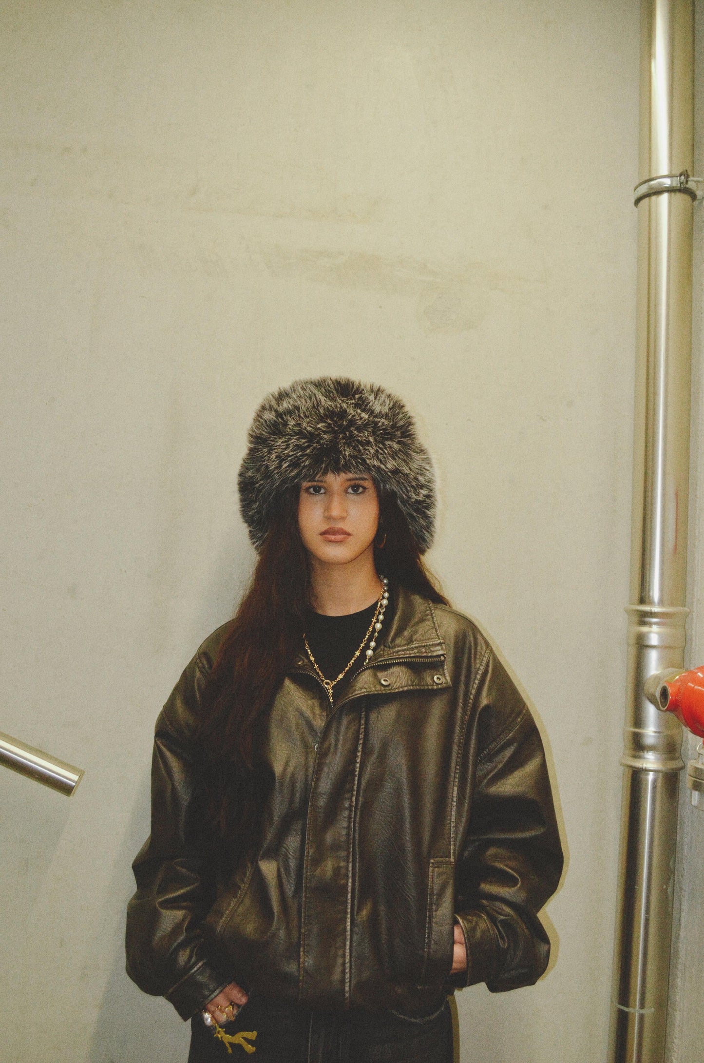 Masq Ushanka and pin.