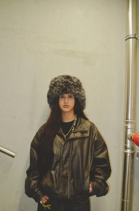 Masq Ushanka and pin.